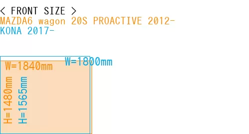 #MAZDA6 wagon 20S PROACTIVE 2012- + KONA 2017-